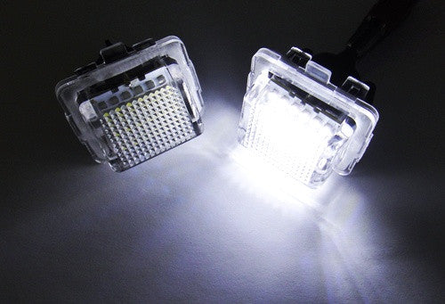 LED License Number Plate Light lamp OEM replacement kit Mercedes W204 W212 W221 C216