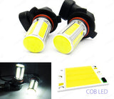 2 pieces of LUFFY 9005 HB3 9145 H10 High Power COB LED Light bulb 25W white