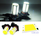 2 pieces of LUFFY 9005 HB3 9145 H10 High Power COB LED Light bulb 25W white