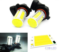 2 pieces of LUFFY 9005 HB3 9145 H10 High Power COB LED Light bulb 25W white