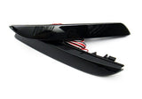 2x LED Bumper Reflector Black Smoked lens Tail Brake Light lamp Red Honda CR-V CR-Z Insight