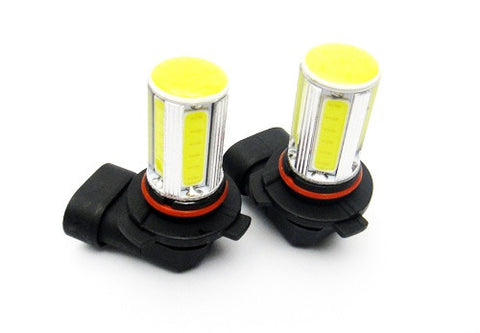 2 pieces of LUFFY 9006 HB4 High Power COB LED Light bulb 25W white