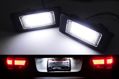 LED License Number Plate Light lamp OEM replacement kit BMW E90 E71 E70 E60 E39