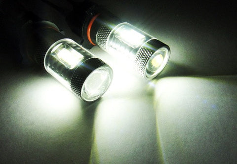2 pieces of 15 SAMSUNG High Power 2835 SMD LED 566 BAZ15d 7225 P21/4W Light bulb 15W white