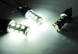 2 pieces of 18 high power SMD LED 566 BAZ15d 7225 P21/4W Light bulb white