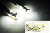 2 pieces of 10 SAMSUNG SMD LED T10 168 194 2825 501 W5W wedge Light bulb white