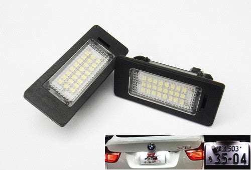 LED License Number Plate Light lamp OEM replacement kit BMW E90 E71 E70 E60 E39