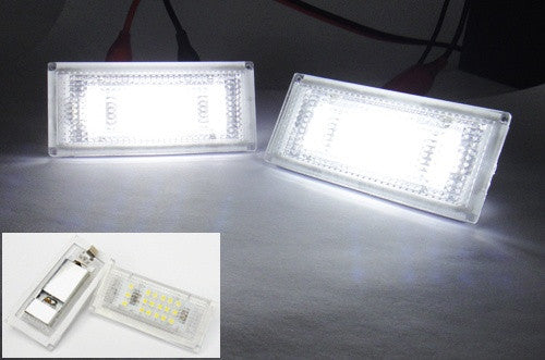LED License Number Plate Light lamp OEM replacement kit BMW E46 4D 98-05