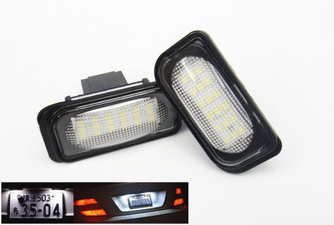 LED License Number Plate Light lamp OEM replacement kit Mercedes W203