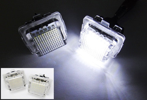 LED License Number Plate Light lamp OEM replacement kit Mercedes W204 W212 W221 C216