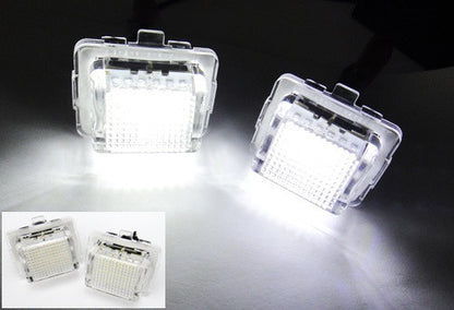 LED License Number Plate Light lamp OEM replacement kit Mercedes W204 W212 W221 C216