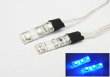 2 pieces of 3 SMD LED universal light strip blue