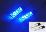 2 pieces of 3 SMD LED universal light strip blue