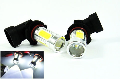 2 pieces of 9006 HB4 CREE LED Projector Light with 4 Plasma SMD LED 11W white