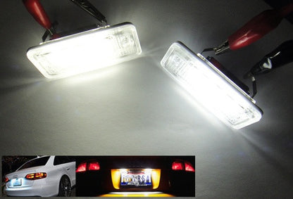 LED License Number Plate Light OEM Replacement kit Audi A3 A4 A6 A8 Q7