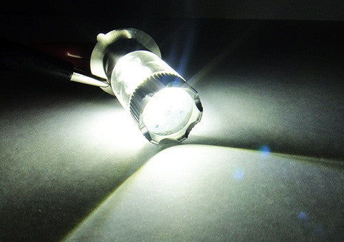 2 pieces of H6 BA20d 10x CREE XB-D LED Projector Headlight Light bulb 50W white