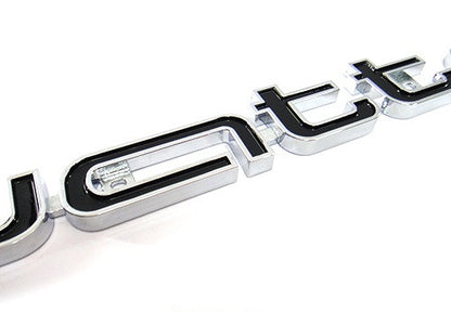 Audi Quattro RS6 Style Logo Badge Grille Emblem Chrome