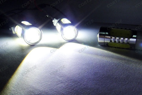 2x 580 7443 W21/5W 582 7440 W21W 992 CREE LED Projector Light w/ 4 Plasma SMD LED 11W white