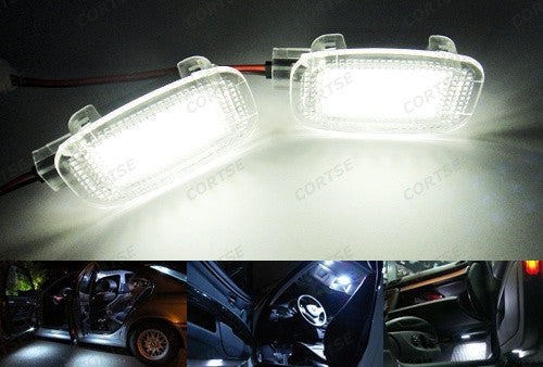 LED Luggage Compartment Courtesy Footwell Door Light Interior OEM replacement kit Mercedes