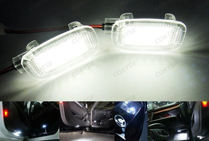 LED Luggage Compartment Courtesy Footwell Door Light Interior OEM replacement kit Mercedes