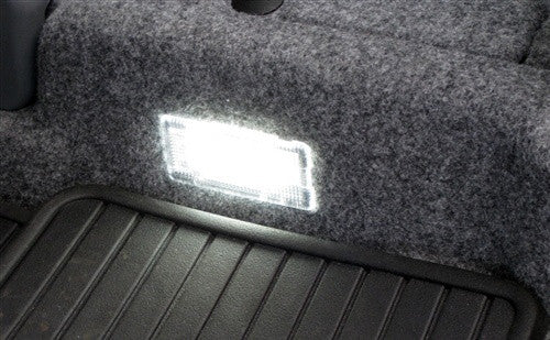 2x LED Footwell Luggage Compartment Light lamp OEM replacement kit BMW
