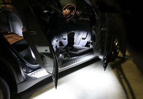 2x LED Footwell Luggage Compartment Light lamp OEM replacement kit BMW