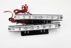 Universal 8 LED Daytime Running Light Daylight / Lamp DRL