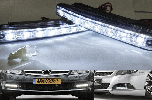 Universal 8 LED Daytime Running Light Daylight / Lamp DRL