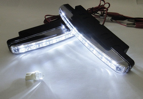 Universal 8 LED Daytime Running Light Daylight / Lamp DRL