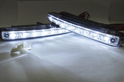 Universal 8 LED Daytime Running Light Daylight / Lamp DRL