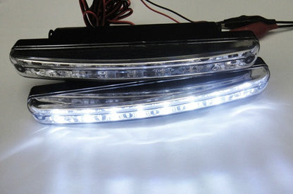 Universal 8 LED Daytime Running Light Daylight / Lamp DRL