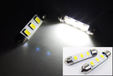 2 pieces of Error Free high power 3 SAMSUNG SMD LED 37mm C5W 6418 Festoon bulb white