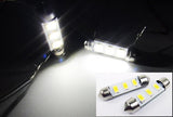 2 pieces of Error Free high power 3 SAMSUNG SMD LED 37mm C5W 6418 Festoon bulb white