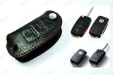 Premium Leather Smart Key fob holder for Volkswagen Golf GTI Jetta Passat Beetle