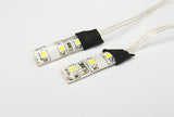 2 pieces of 3 SMD LED universal light strip white