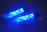 2 pieces of 3 SMD LED universal light strip blue