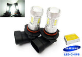 2x 15 SAMSUNG High Power 2835 SMD LED 9005 HB3 9145 H10 Light bulb 15W white