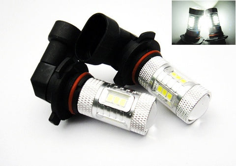 2x 15 SAMSUNG High Power 2835 SMD LED 9005 HB3 9145 H10 Light bulb 15W white