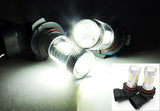 2x 15 SAMSUNG High Power 2835 SMD LED 9005 HB3 9145 H10 Light bulb 15W white