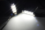 2 pieces of Error Free high power 3 SAMSUNG SMD LED 37mm C5W 6418 Festoon bulb white