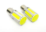 2 pieces of LUFFY 382 (P21W) 1156 7506 BA15s High Power COB LED Light bulb 25W white