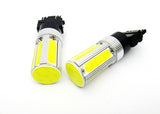 2 pieces of LUFFY 3156 P27W 3157 3057 P27/7W High Power COB LED Light bulb 25W white