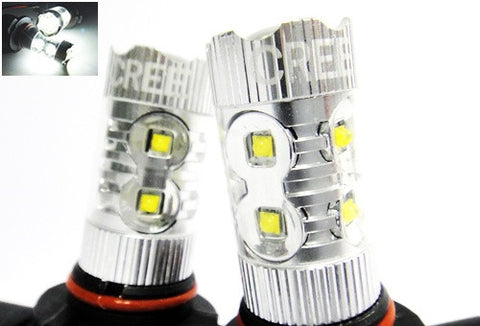 2 pieces of 9005 HB3 9145 H10 9140 10X CREE XB-D LED Projector Light bulb 50W white