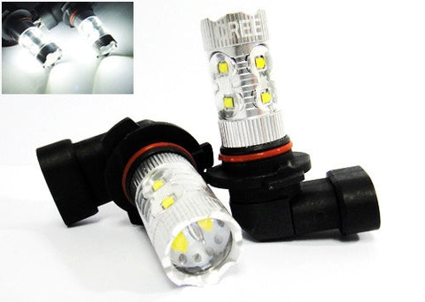 2 pieces of 9005 HB3 9145 H10 9140 10X CREE XB-D LED Projector Light bulb 50W white