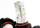 2 pieces of 9005 HB3 9145 H10 9140 10X CREE XB-D LED Projector Light bulb 50W white