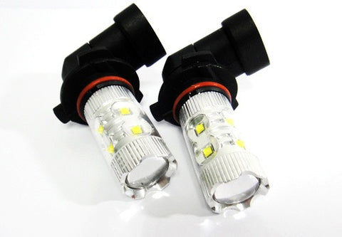 2 pieces of 9005 HB3 9145 H10 9140 10X CREE XB-D LED Projector Light bulb 50W white