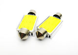 2x 8W High Power COB LED 42mm C5W 264 Error Free Festoon Light bulb 578 211-2 white