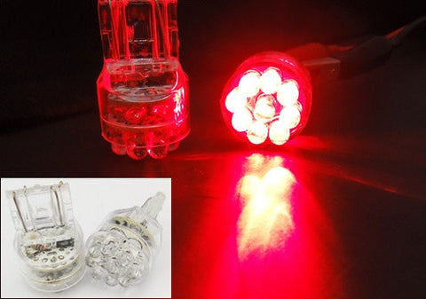 2 pieces of 15 LED 580 7443 W21/5W 582 7440 W21W 992 Light bulb red