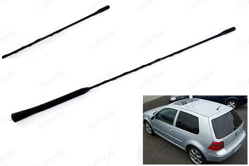 16" AM/FM Radio OEM Replacement Spiral Roof Antenna Mast Whip Volkswagen