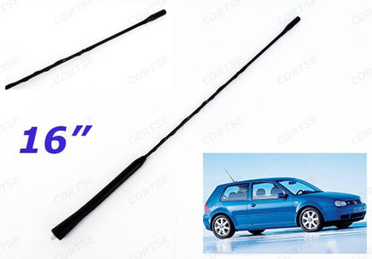 16" AM/FM Radio OEM Replacement Spiral Roof Antenna Mast Whip Volkswagen